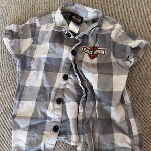 Harley Davidson button up